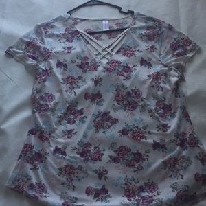 Floral dressy Shirt xxx / 3XG